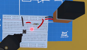 battery and other components connected to the breadboard