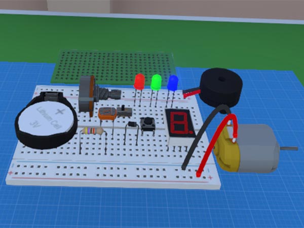 all electronic components available in Short Circuit VR
